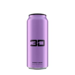 3D Energy Drink 473 ml jahodová limonáda