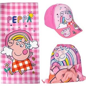 Peppa Pig - ručník a kšiltovka