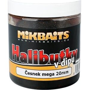 Mikbaits Halibutky v dipe Cesnak 20 mm 250 ml