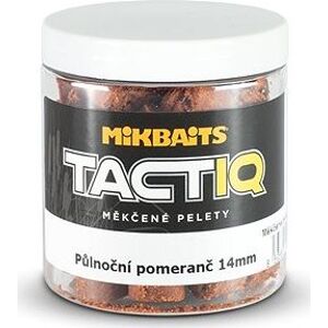 Mikbaits TactiQ mäkčené pelety Polnočný pomaranč