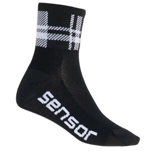 Ponožky SENSOR Race Square čierne - veľ. 6-8