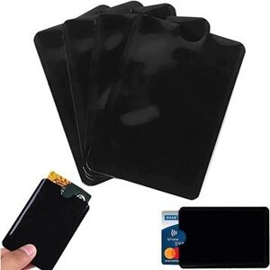 Verk Ochranné puzdro s RFID ochranou na platobné karty 4 ks