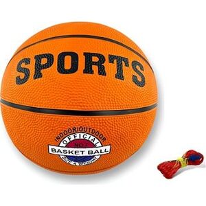 GGV Basketbalová lopta 24,6 cm + sieťka + ihla