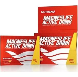 Nutrend Magneslife Active Drink, 10× 15 g, citrón