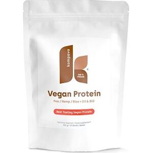 Kompava Vegan Protein, 525 g, 15 dávok čokoláda-pomaranč