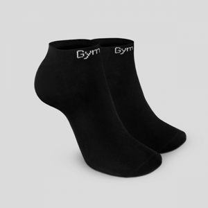 GymBeam Ponožky Ankle Socks 3Pack Black  XL/XXL
