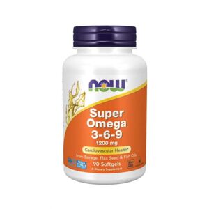 NOW Foods Super Omega 3-6-9 1200 mg 180 softgel kapsúl