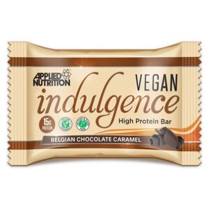 Applied Nutrition Vegan Indulgence Bar 50 g belgická čokoláda karamel